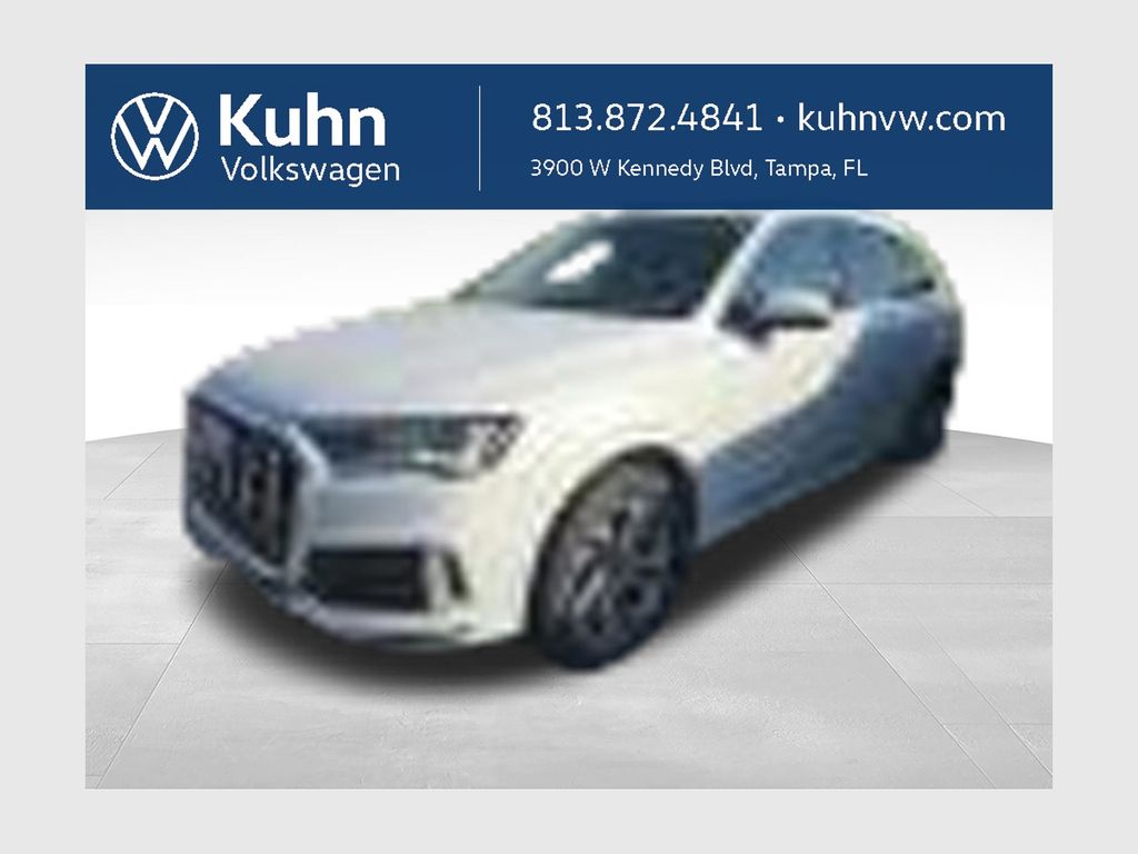 Glacier White 2023 Audi Q7 SUV / Crossover All-Wheel Drive 8-Speed Automatic