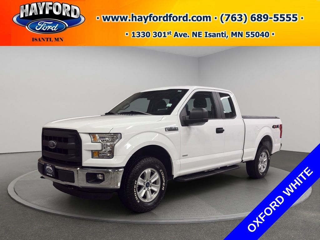 Oxford White 2016 Ford F-150 Pickup Truck Four-Wheel Drive 6-Speed Automatic