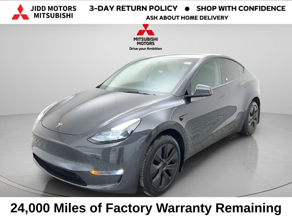 Gray 2025 Tesla Model Y Long Range AWD SUV / Crossover All-Wheel Drive 1-Speed Automatic