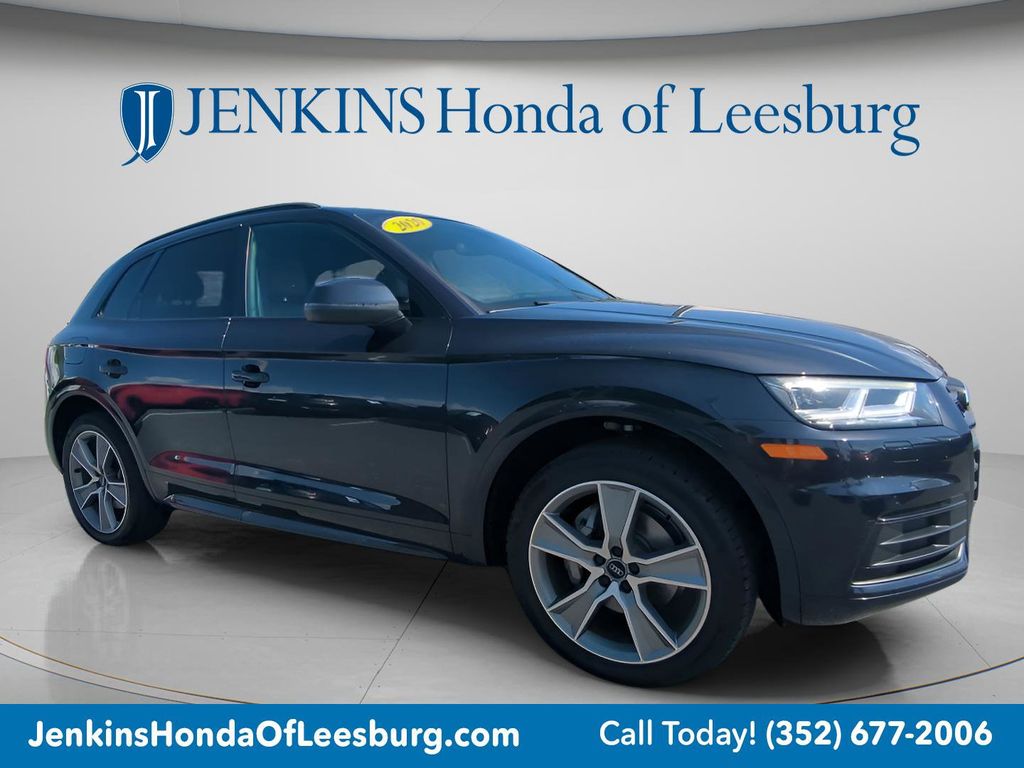 Moonlight Blue 2020 Audi Q5 quattro Premium Plus 45 TFSI SUV / Crossover All-Wheel Drive 7-Speed Automatic