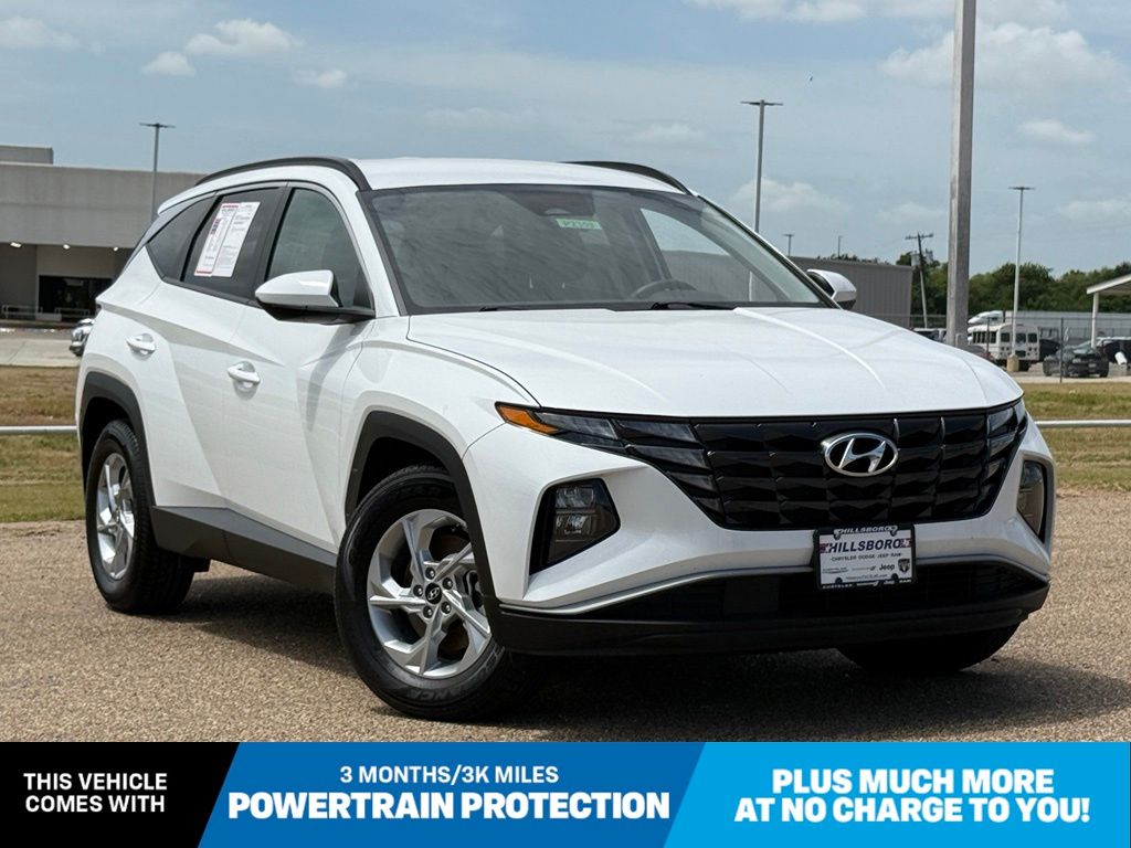 White Pearl 2024 Hyundai Tucson SUV / Crossover Front-Wheel Drive 8-Speed Automatic