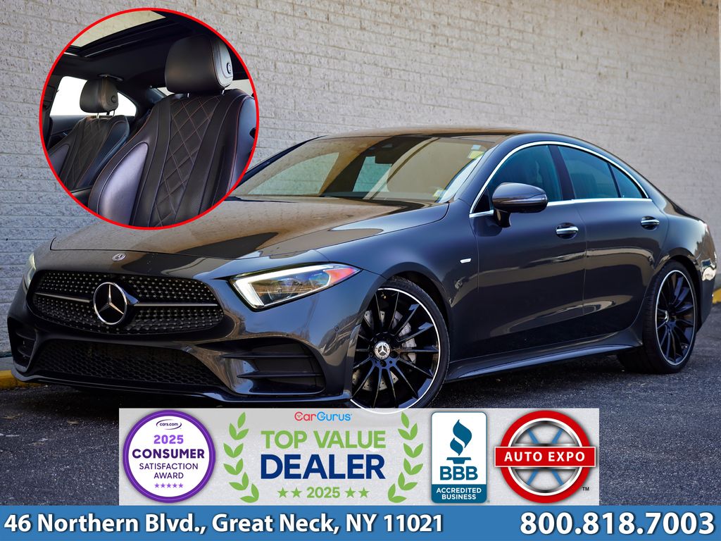 Gray 2019 Mercedes-Benz CLS 450 RWD Sedan Rear-Wheel Drive 9-Speed Automatic