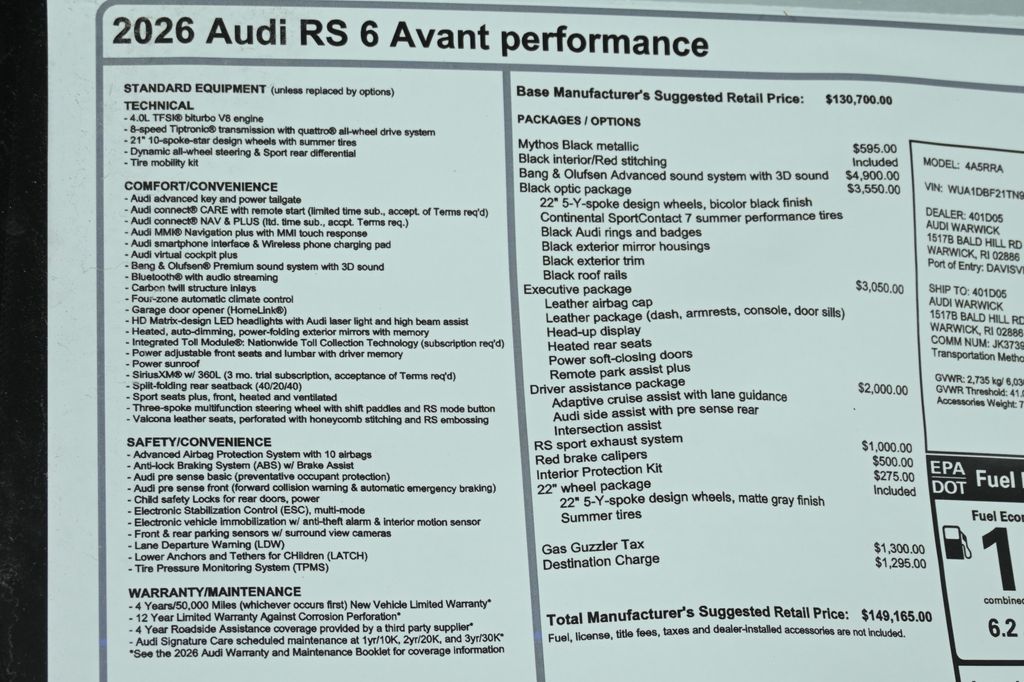 Thumbnail: 2026 Audi RS 6 - 30