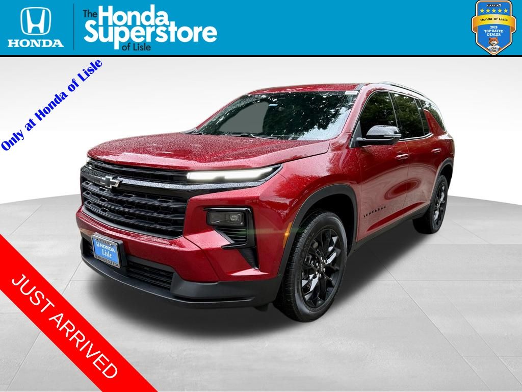 Radiant Red Tintcoat 2025 Chevrolet Traverse SUV / Crossover Four-Wheel Drive 8-Speed Automatic