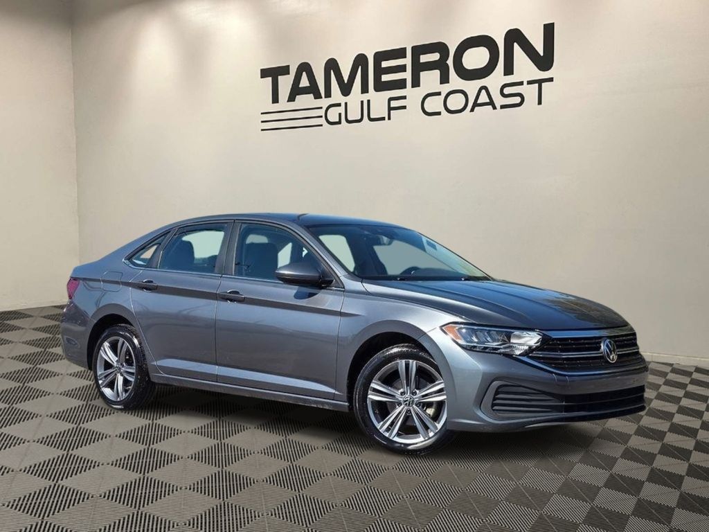 Platinum Gray Metallic 2024 Volkswagen Jetta SE FWD Sedan Front-Wheel Drive 8-Speed Automatic