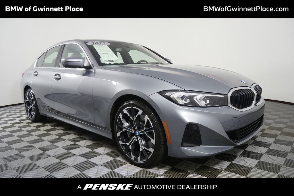 Skyscraper Gray Metallic 2025 BMW 3 Series Sedan Rear-Wheel Drive 8-Speed Automatic