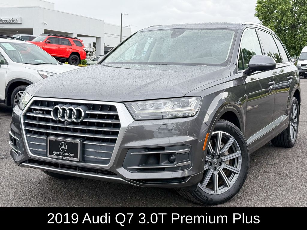 Gray Metallic 2019 Audi Q7 SUV / Crossover All-Wheel Drive 8-Speed Automatic