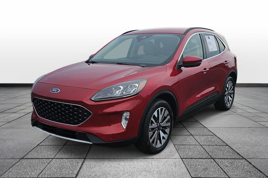 Red Metallic 2020 Ford Escape SUV / Crossover All-Wheel Drive 8-Speed Automatic