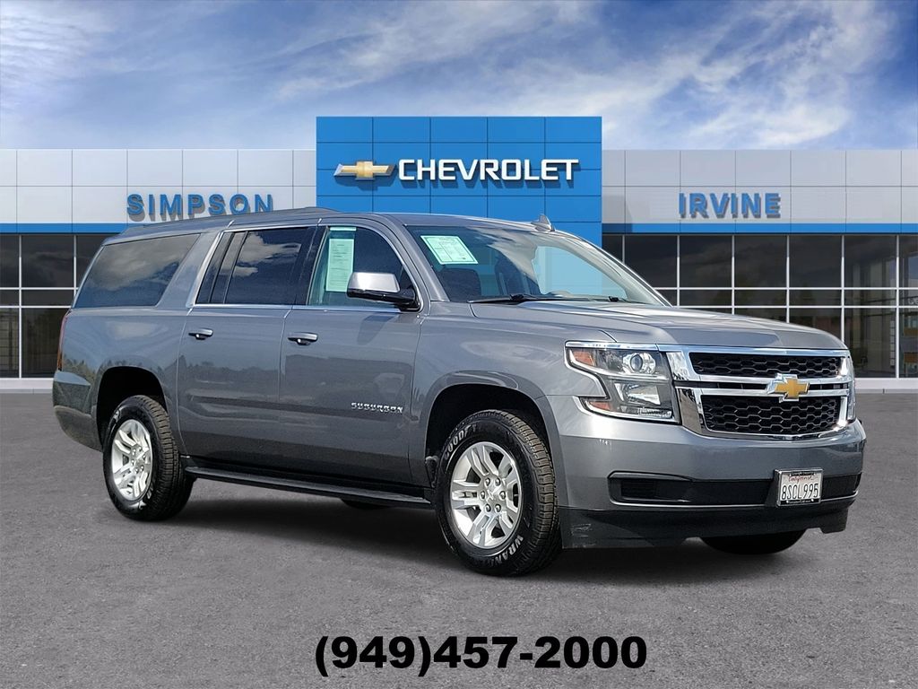 Gray (Steel Metallic) 2020 Chevrolet Suburban 1500 LS RWD SUV / Crossover 4X2 6-Speed Automatic Overdrive