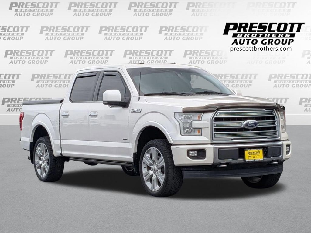 White 2017 Ford F-150 Pickup Truck Four-Wheel Drive Automatic