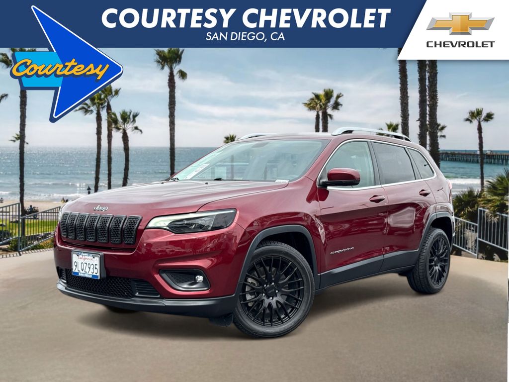 Velvet Red Pearlcoat 2019 Jeep Cherokee Latitude Plus FWD SUV / Crossover Front-Wheel Drive 9-Speed Automatic