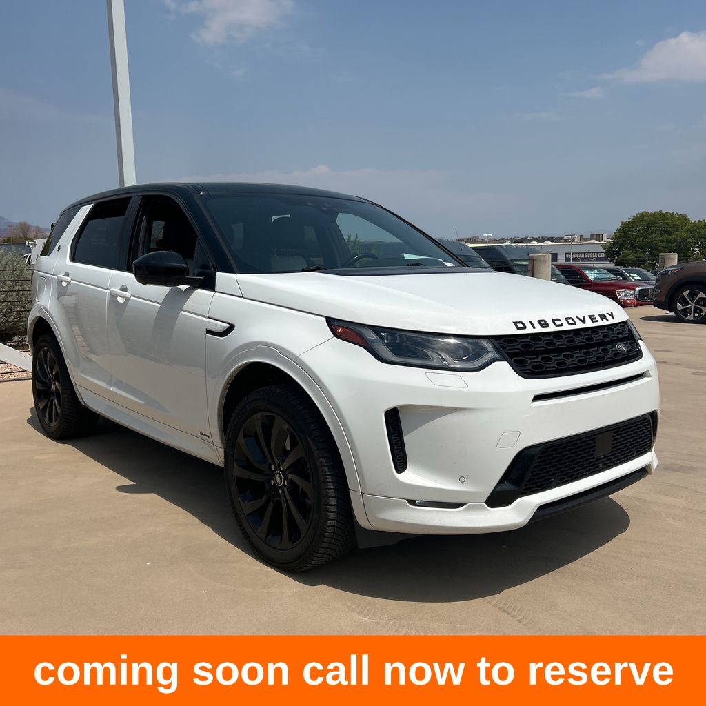 White 2020 Land Rover Discovery Sport SUV / Crossover All-Wheel Drive 9-Speed Automatic