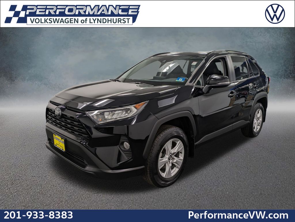 Midnight Black Metallic 2020 Toyota RAV4 SUV / Crossover All-Wheel Drive 8-Speed Automatic