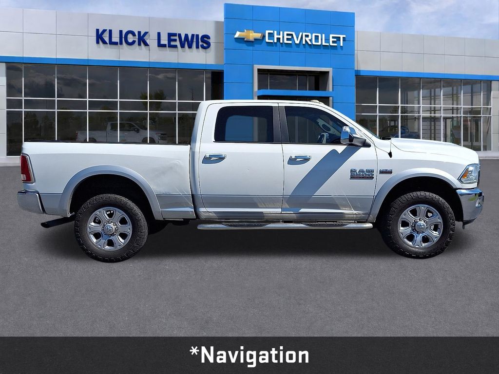 2014 Ram 2500 Laramie White at Phil Fitts Ford