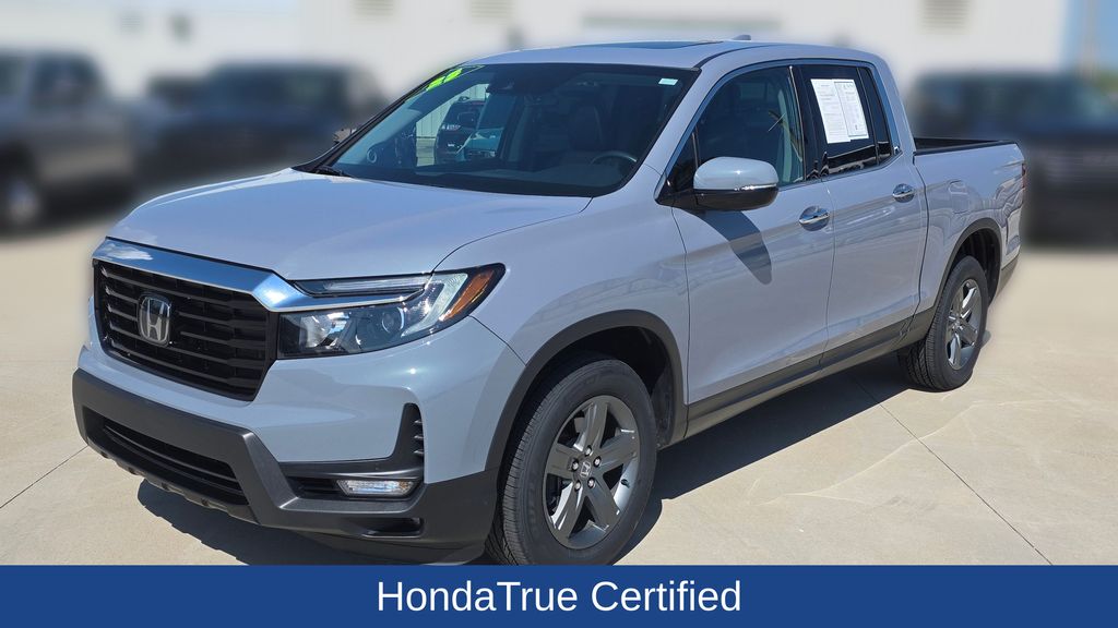 Sonic Gray Pearl 2023 Honda Ridgeline Pickup Truck All-Wheel Drive 9-Speed Automatic