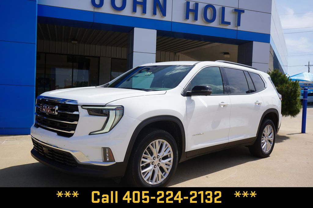 Summit White 2026 GMC Acadia SUV / Crossover Four-Wheel Drive 8-Speed Automatic