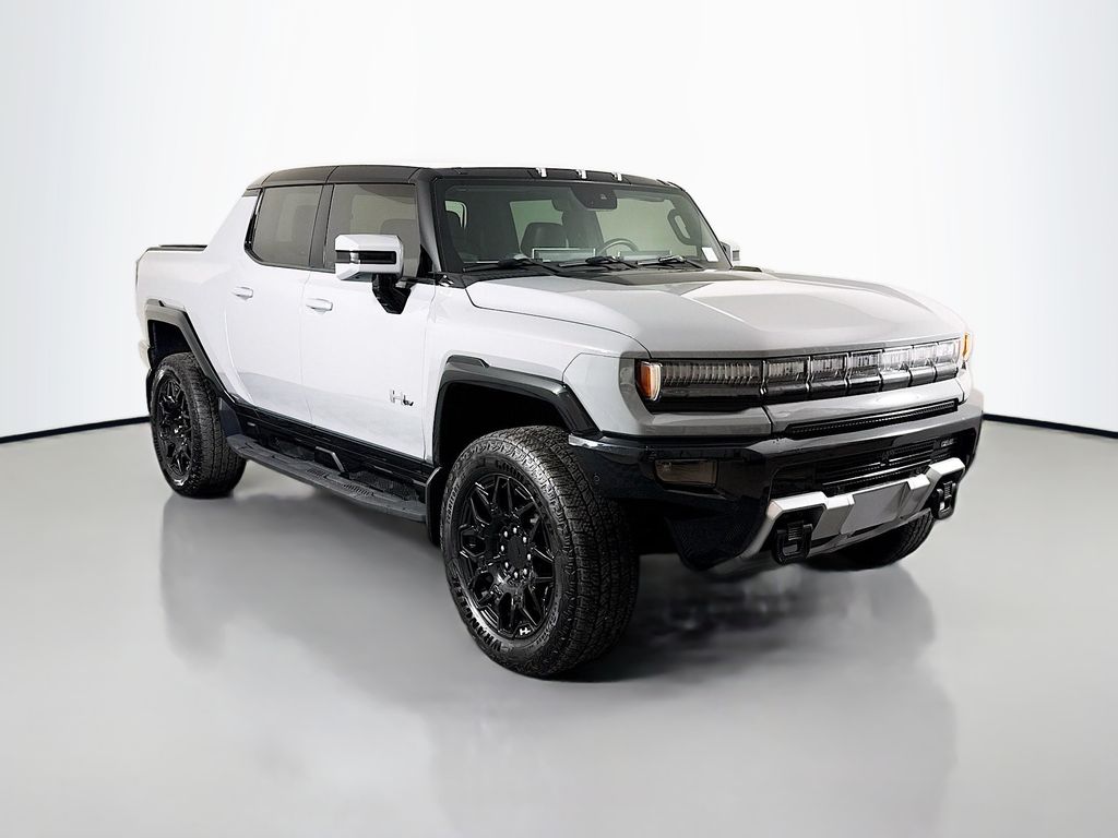 Meteorite Metallic (Gray) 2024 GMC Hummer EV Pickup 2X Crew Cab AWD Pickup Truck All-Wheel Drive 1-Speed Automatic