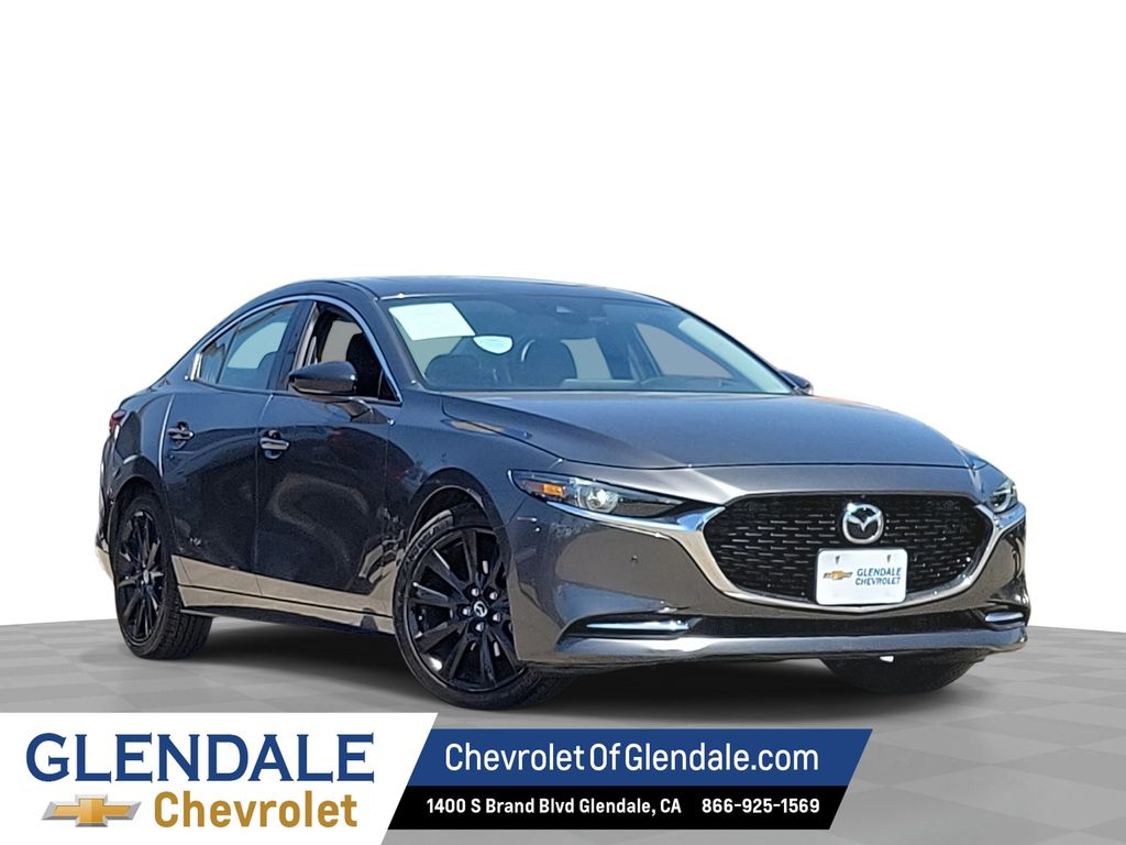 Machine Gray Metallic 2022 Mazda MAZDA3 Premium Plus Sedan AWD Sedan All-Wheel Drive 6-Speed Automatic