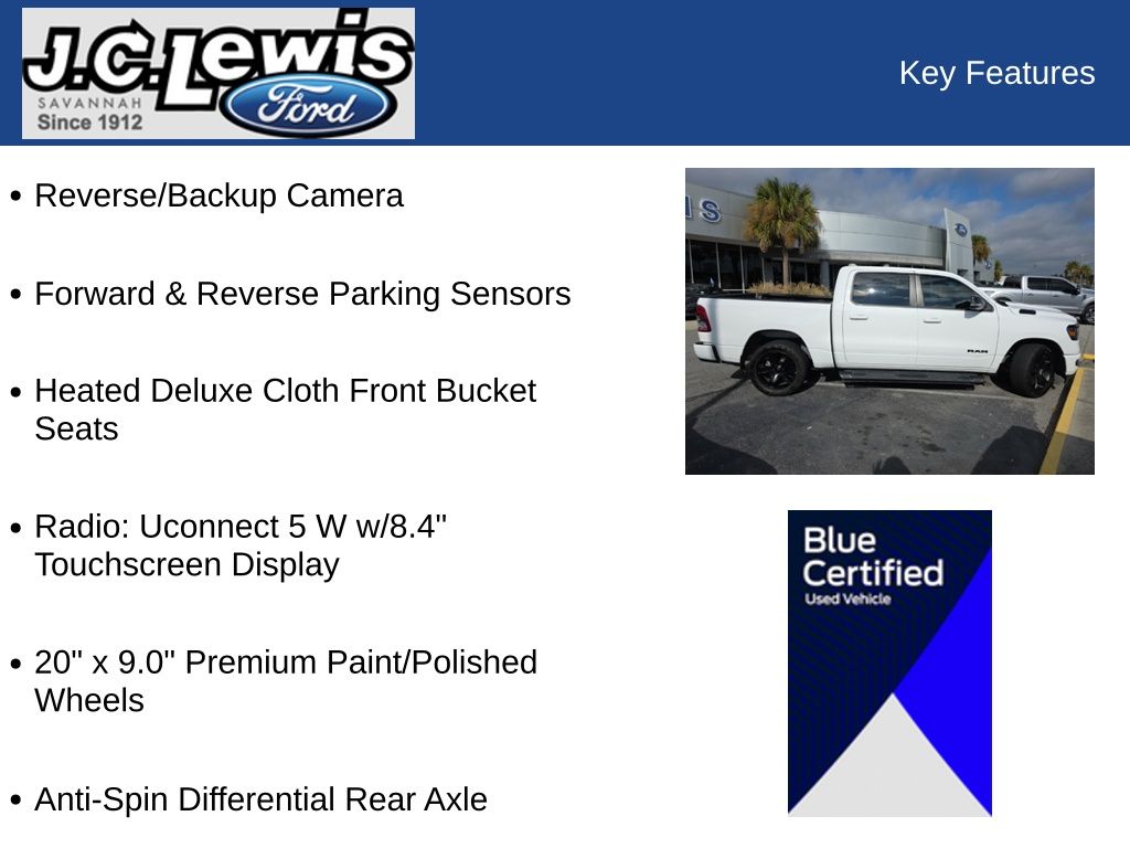 2022 Ram 1500 Big Horn Crew Cab 4x2 5'7" Box