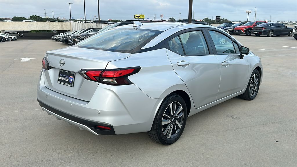 2025 Nissan Versa 1.6 SV Silver at Emmons Autoplex