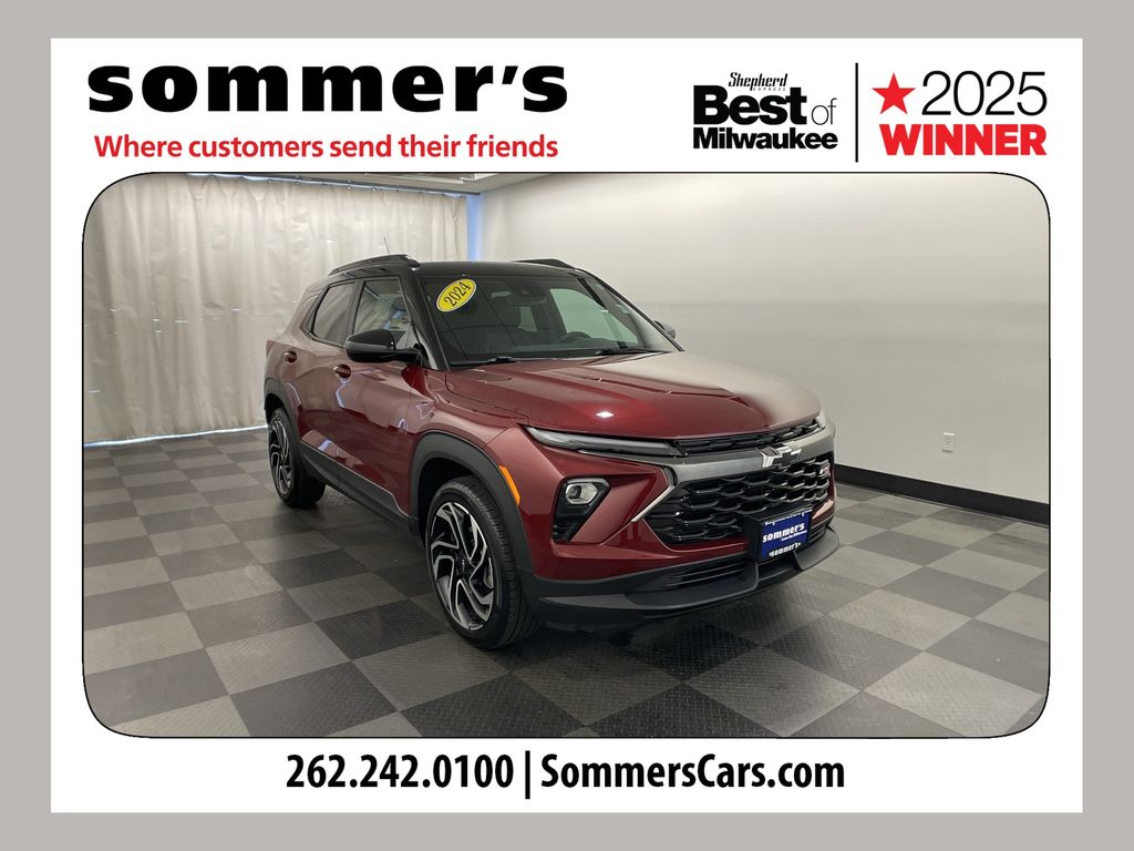 Red (Crimson Metallic) 2024 Chevrolet Trailblazer RS AWD SUV / Crossover Four-Wheel Drive 9-Speed Automatic