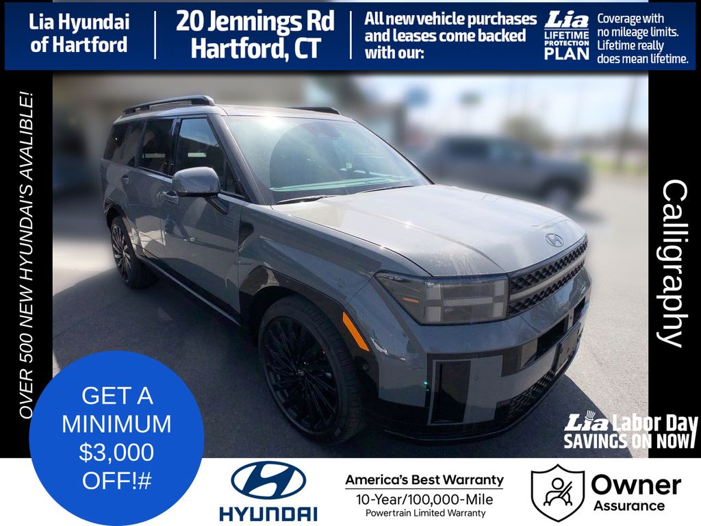 Hampton Gray 2026 Hyundai Santa Fe SUV / Crossover All-Wheel Drive 8-Speed Automatic