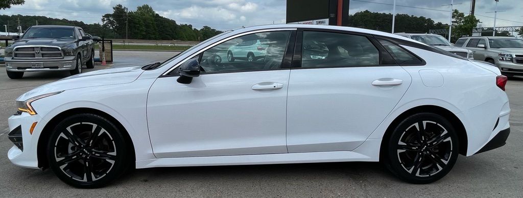 2022 Kia K5 GT-Line White at Joe Myers Mazda Kia