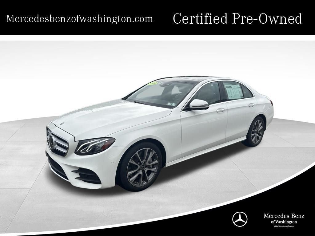 Polar White 2020 Mercedes-Benz E-Class Sedan All-Wheel Drive 9-Speed Automatic