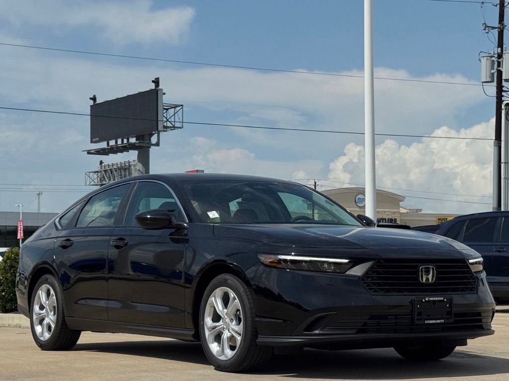 2026 Honda Accord LX Black at Community Honda