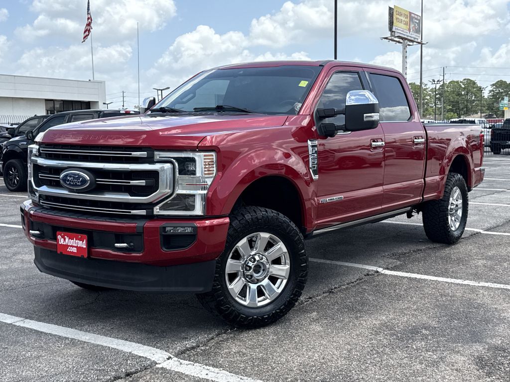 2020 Ford F-250SD Platinum Red at EAG Ford Navasota
