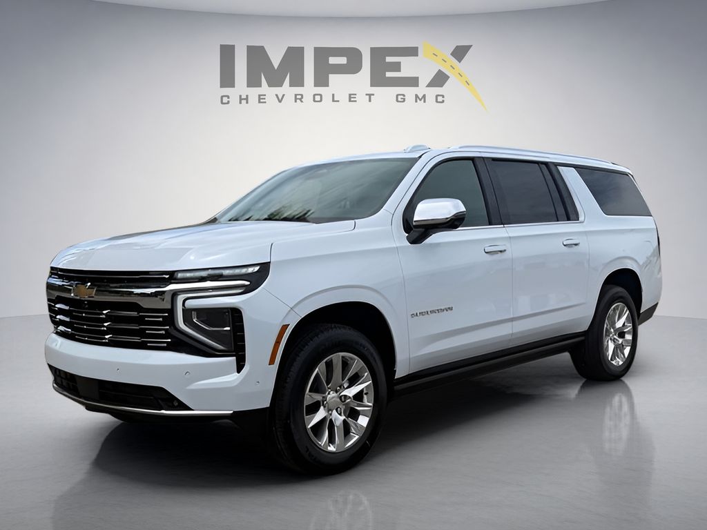 Polar White Tricoat 2026 Chevrolet Suburban SUV / Crossover Four-Wheel Drive