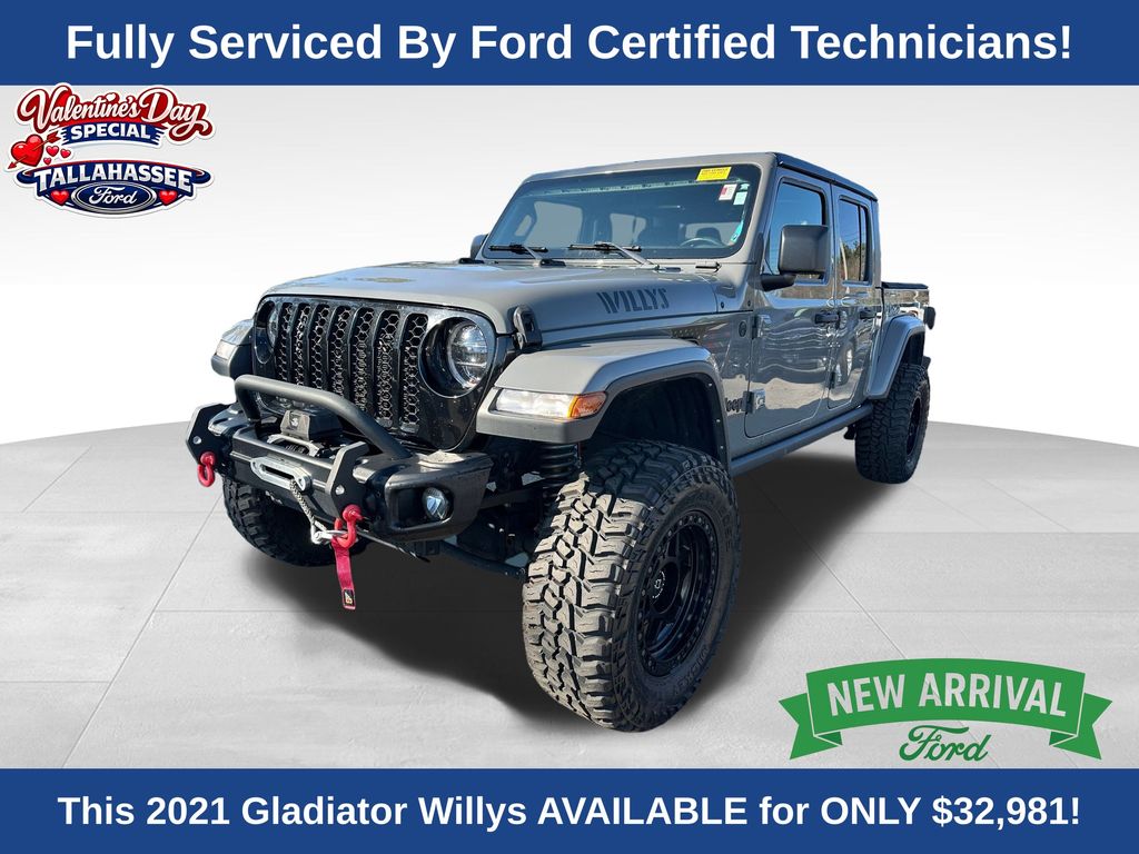 2021 Jeep Gladiator Willys Crew Cab 4WD
