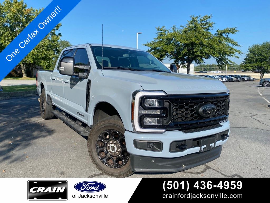 Gray Metallic 2025 Ford F-250 Super Duty Pickup Truck Four-Wheel Drive Automatic