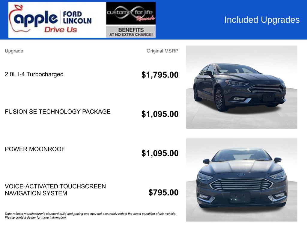2017 Ford Fusion SE