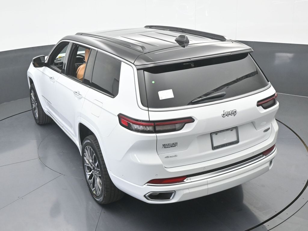 New 2025 Bright White Clearcoat Jeep Summit image 48