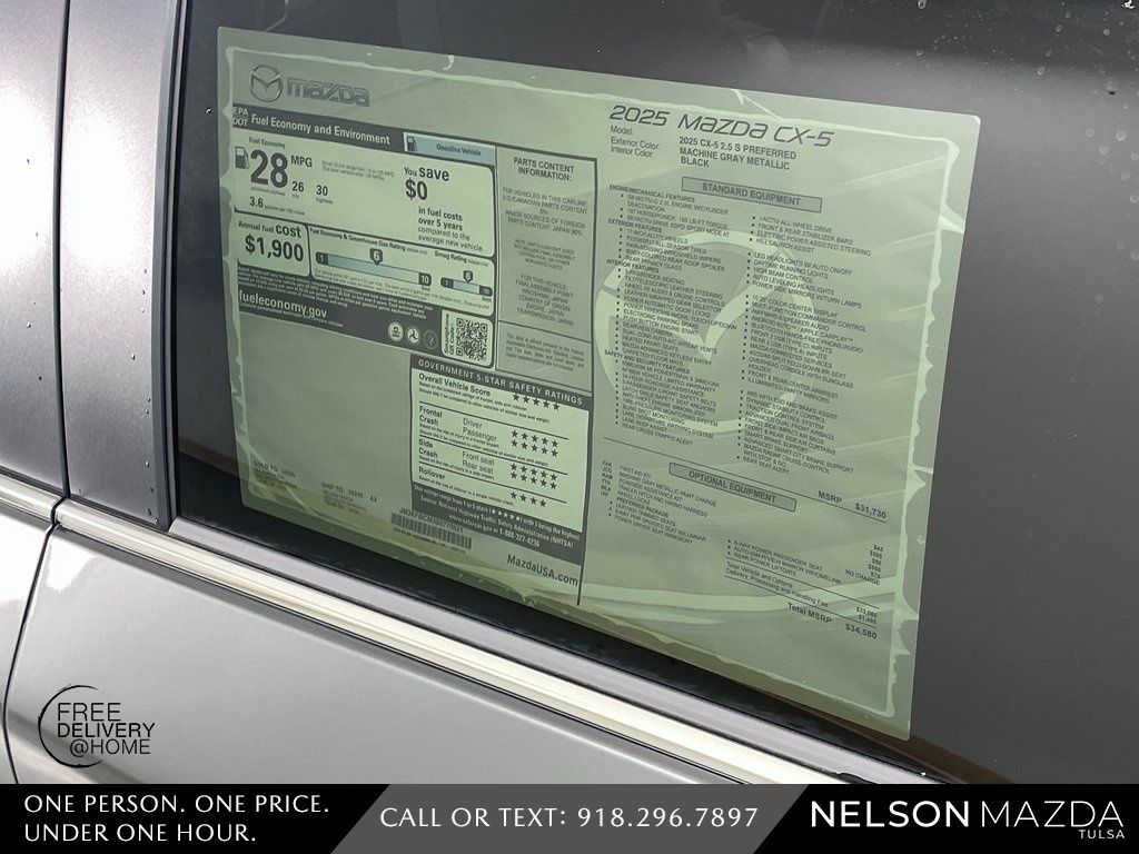 New 2025 Gray Mazda 2.5 S Preferred Package image 17