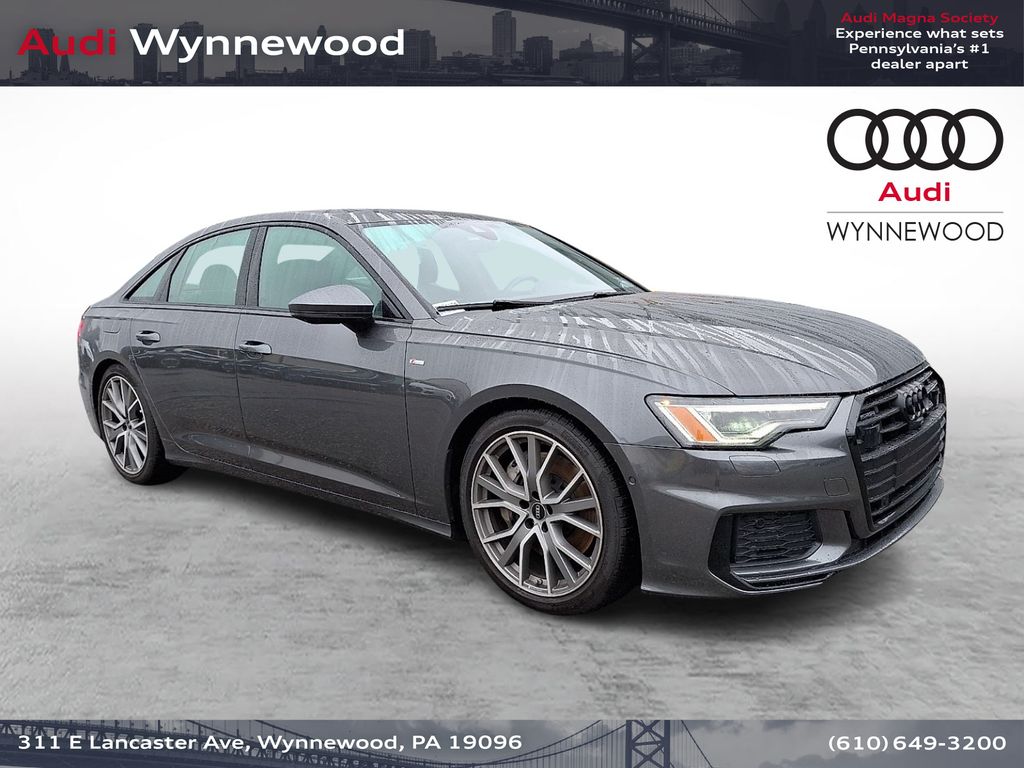 Daytona Gray Pearl Effect 2022 Audi A6 Sedan All-Wheel Drive 7-Speed Automatic