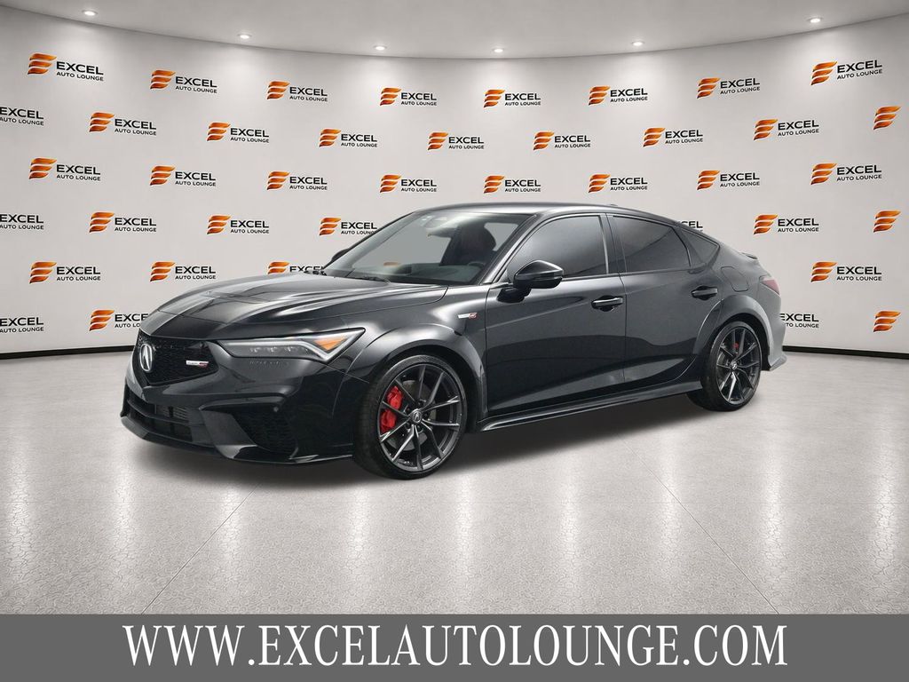 Black 2024 Acura Integra Hatchback Front-Wheel Drive 6-Speed Manual