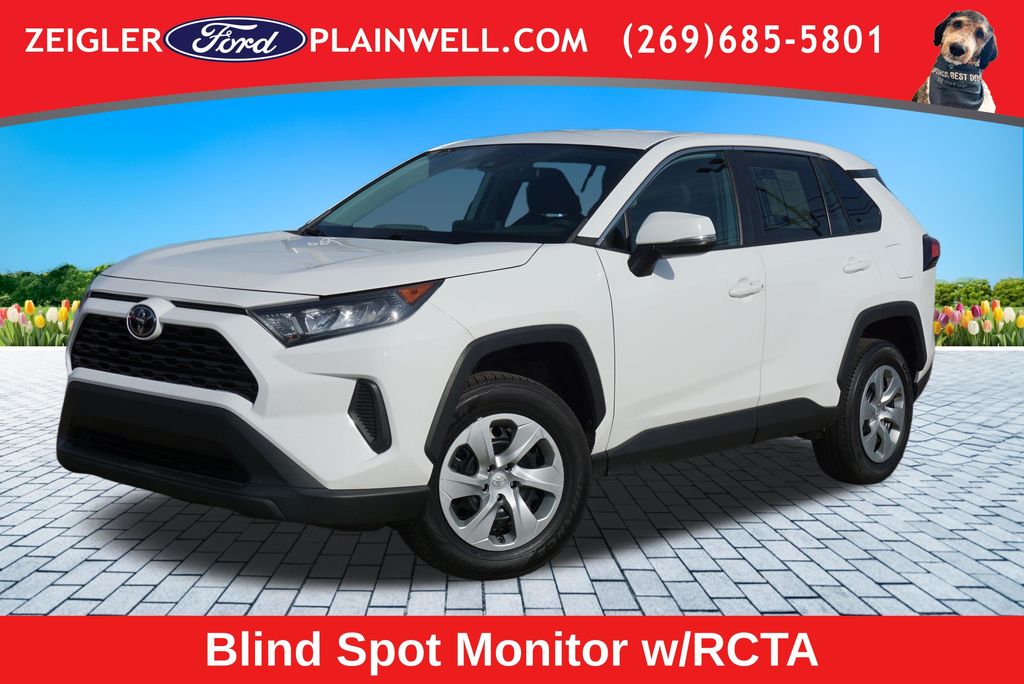 White 2022 Toyota RAV4 SUV / Crossover Front-Wheel Drive 8-Speed Automatic