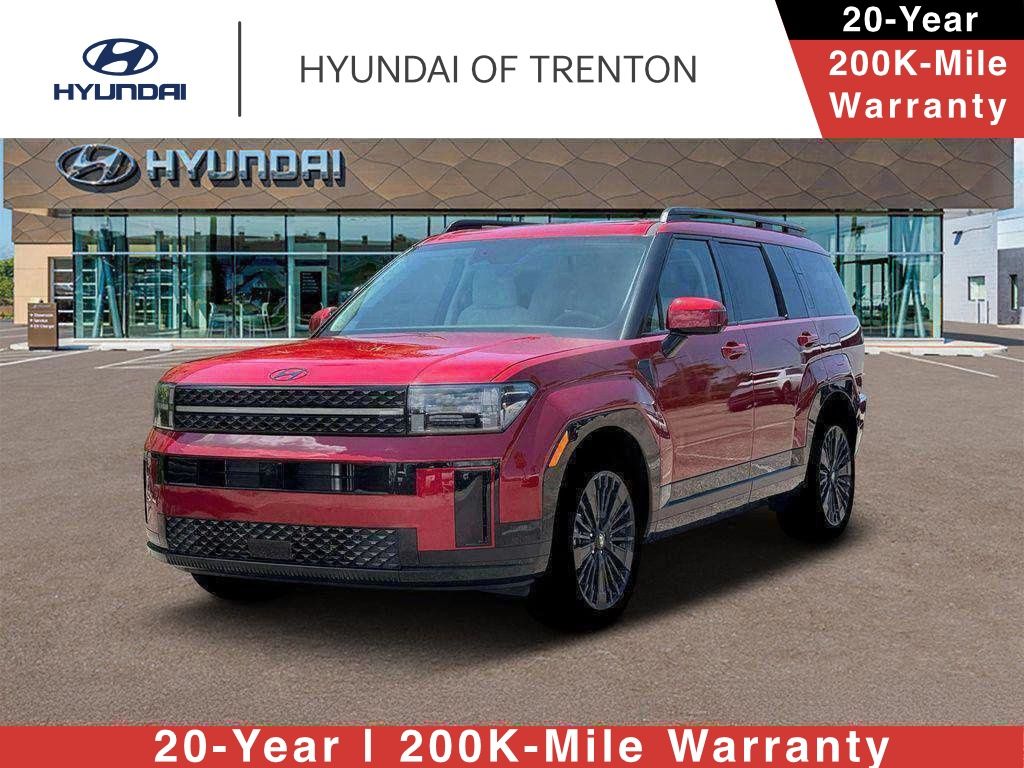 Ultimate Red 2026 Hyundai Santa Fe Hybrid SUV / Crossover All-Wheel Drive 6-Speed Automatic
