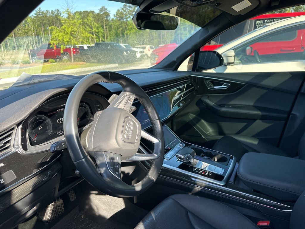 2021 Blue Metallic Audi Q7 55 Prestige AWD SUV