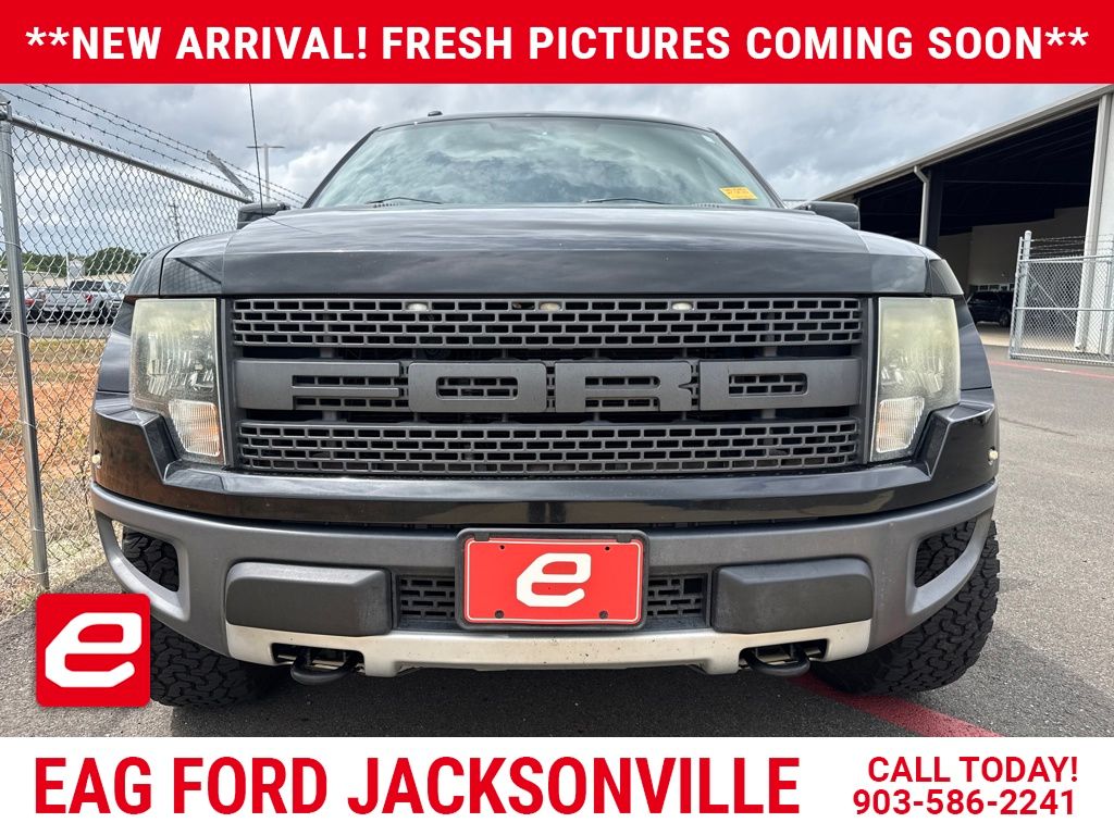 Tuxedo Black Metallic 2012 Ford F-150 SVT Raptor SuperCrew 4WD Pickup Truck Four-Wheel Drive 6-Speed Automatic