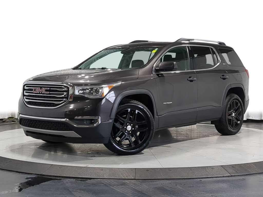 Gray (Iridium Metallic) 2019 GMC Acadia SLT-1 AWD SUV / Crossover Four-Wheel Drive 6-Speed Automatic