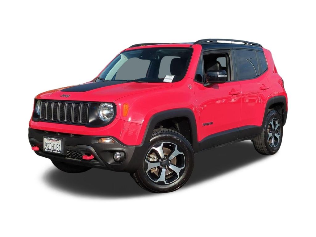 Colorado Red Clearcoat 2022 Jeep Renegade Trailhawk 4WD SUV / Crossover Four-Wheel Drive 9-Speed Automatic