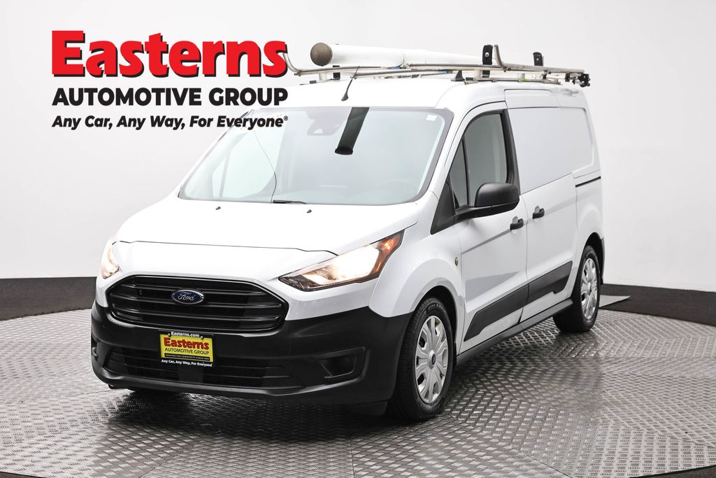 Frozen White 2020 Ford Transit Connect Van Front-Wheel Drive 8-Speed Automatic