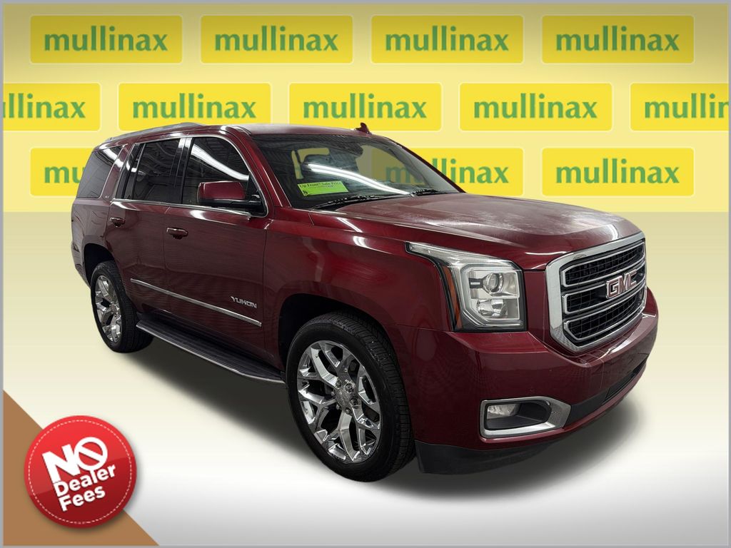 Crimson Red Tintcoat 2018 GMC Yukon SLT RWD SUV / Crossover 4X2 6-Speed Automatic Overdrive