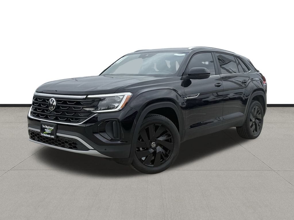 2026 Volkswagen Atlas Cross Sport 2.0T SE w/Technology Black at DeMontrond Auto Country