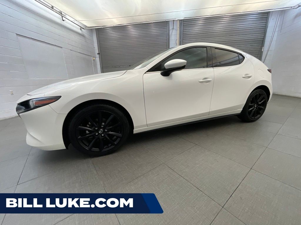 Snowflake White Pearl 2024 Mazda MAZDA3 Hatchback Front-Wheel Drive 6-Speed Manual