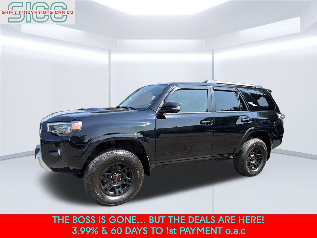 Black 2018 Toyota 4Runner SUV / Crossover Four-Wheel Drive 5-Speed Automatic Overdrive
