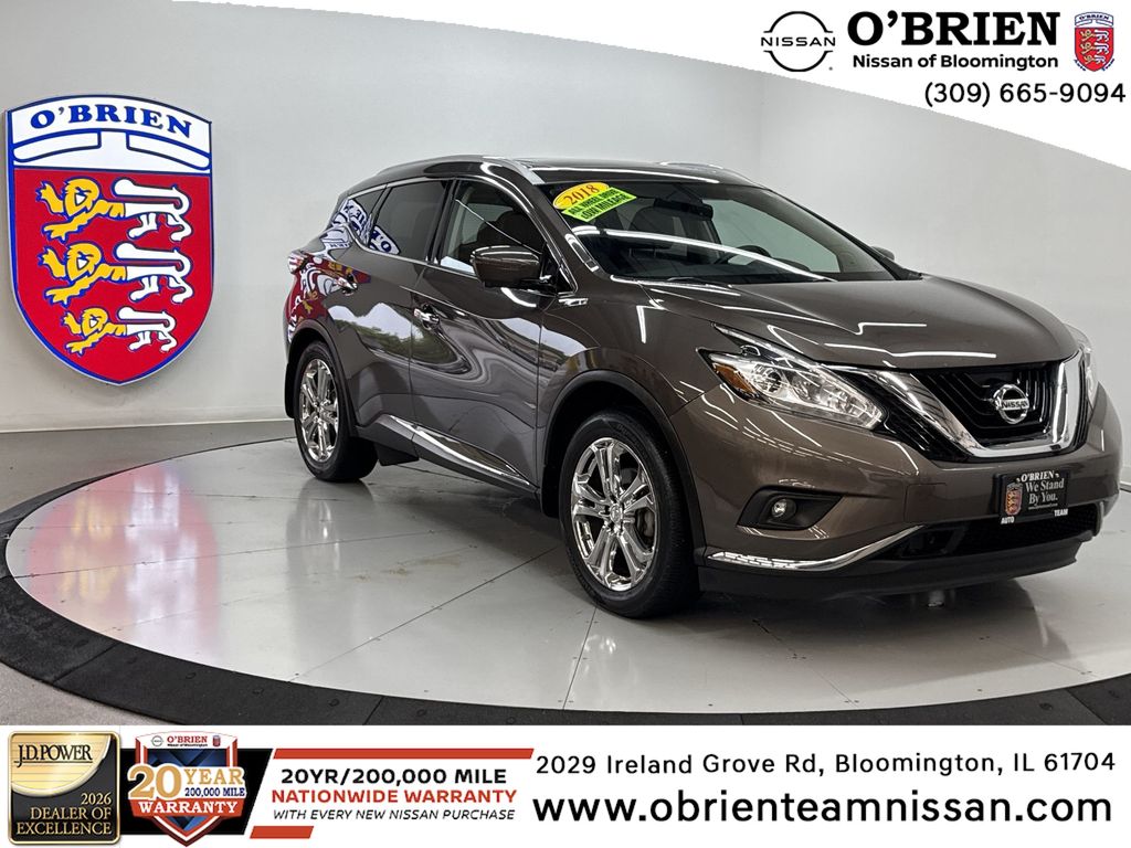 Java Metallic 2018 Nissan Murano SUV / Crossover All-Wheel Drive Continuously Variable Transmission